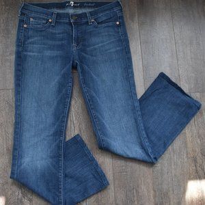 7 for All Mankind Mid-Rise Bootcut Jeans Size 30